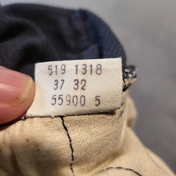 Vintage 70s Levi’s Corduroy Pants Mens 32x31 Navy - Picture 4 of 13